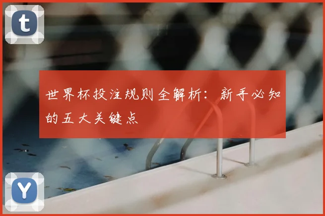 世界杯投注规则全解析：新手必知的五大关键点